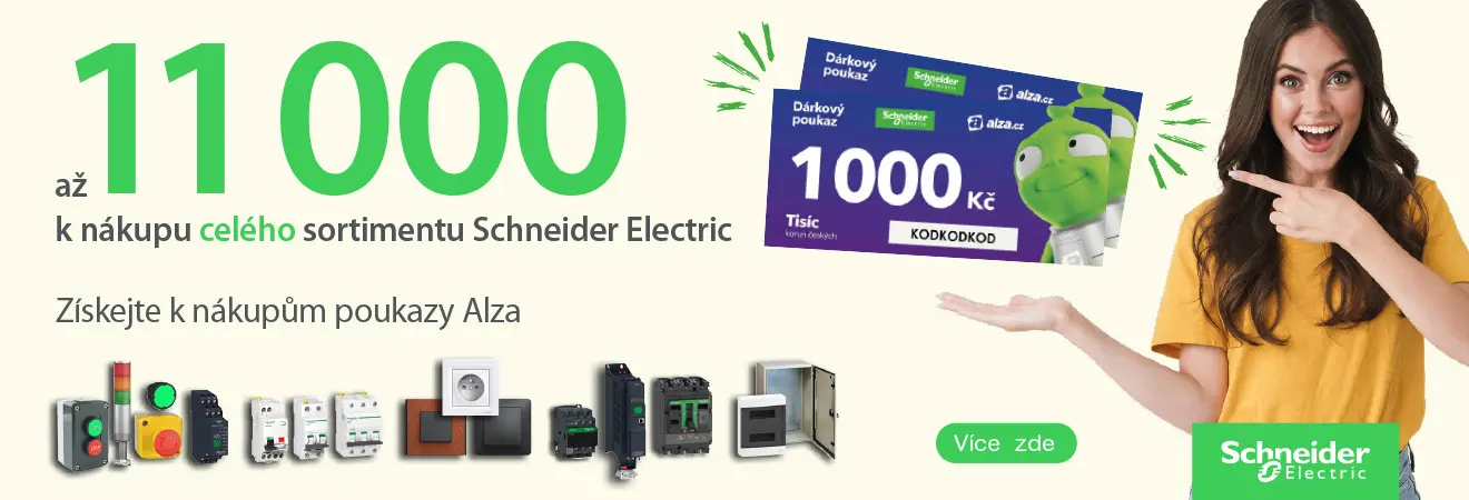Schneider Electric - poukazy ALZA