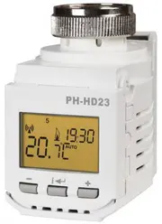 Digitální termostatické hlavice