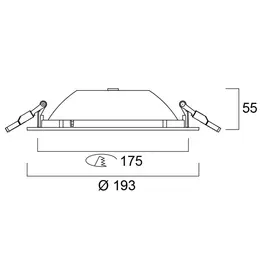 SYL_start_downlight_round_175_line_drawing.jpg