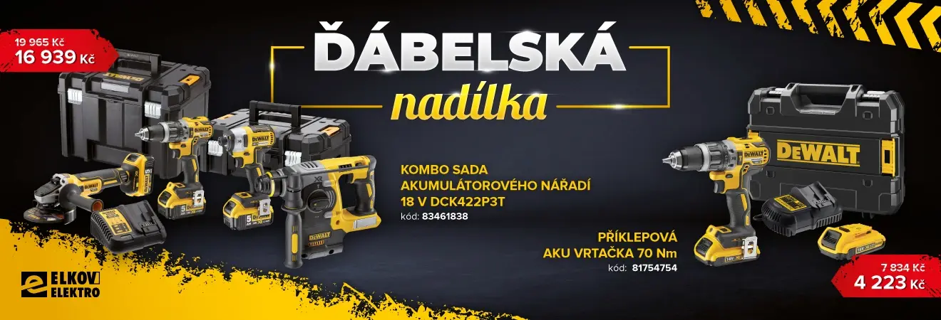 Banner na akci Ďábelská nabídka