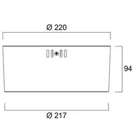 SYL_insaver_slim_start_downlight_surface_220_surface_line_drawing.jpg